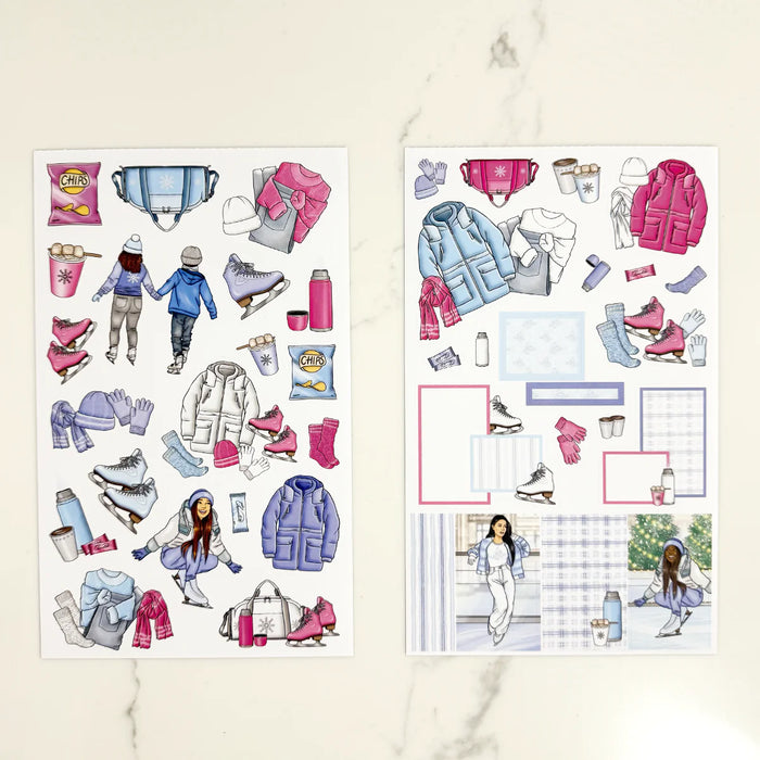 Winter Love Sticker Book