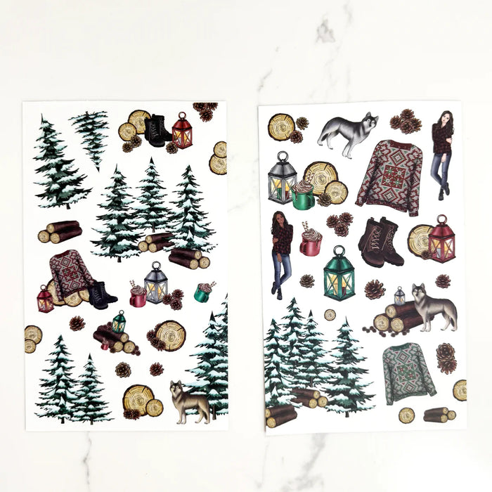 Winter Love Sticker Book