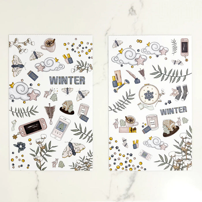 Winter Love Sticker Book