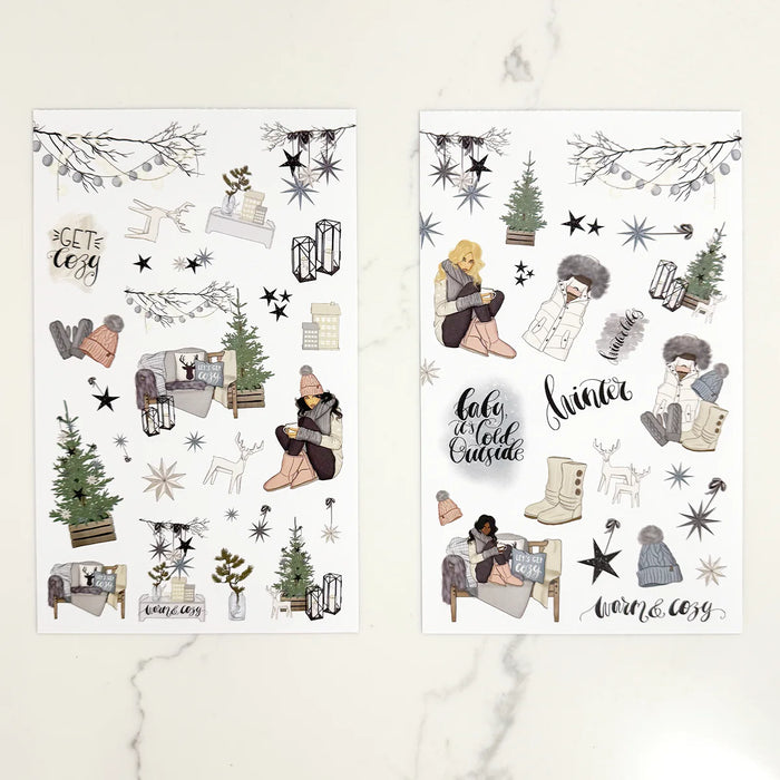 Winter Love Sticker Book