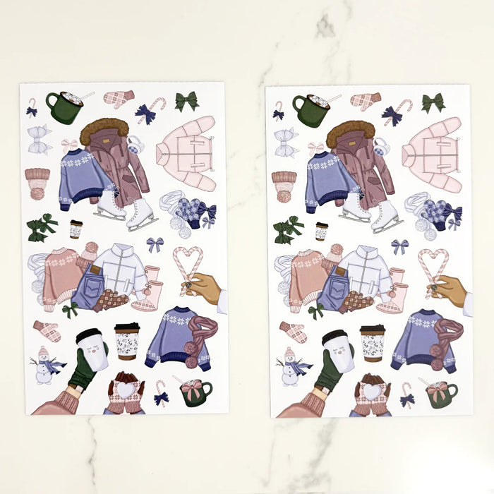 Winter Love Sticker Book