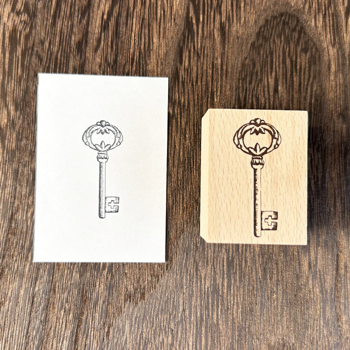 Wood Stamp - Key