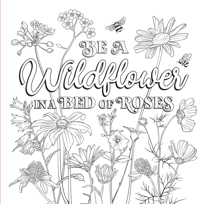 Wildflowers Artist's Colouring Book