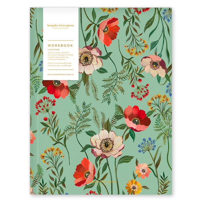 Wildflowers Workbook (Lined)