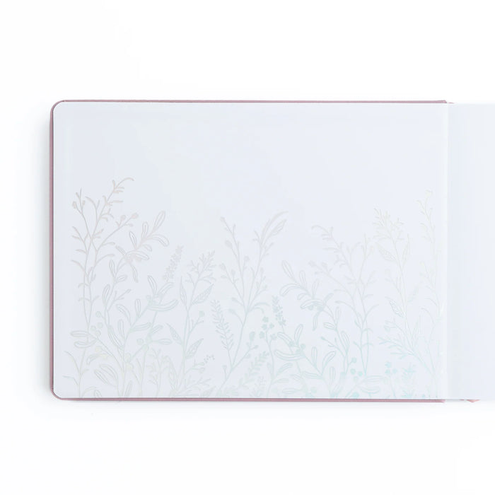 Mist & Bloom Heirloom Letter Size Blank Notebook