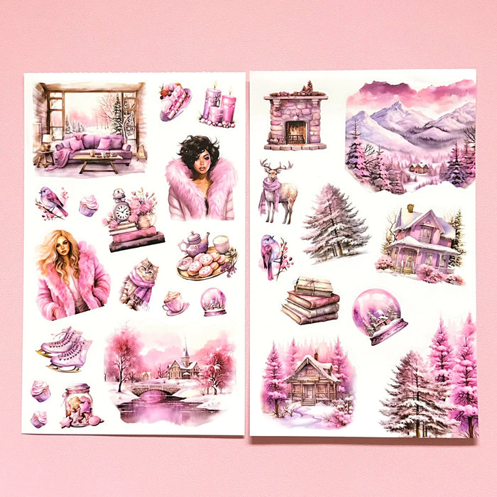 Winter Elements Sticker Book