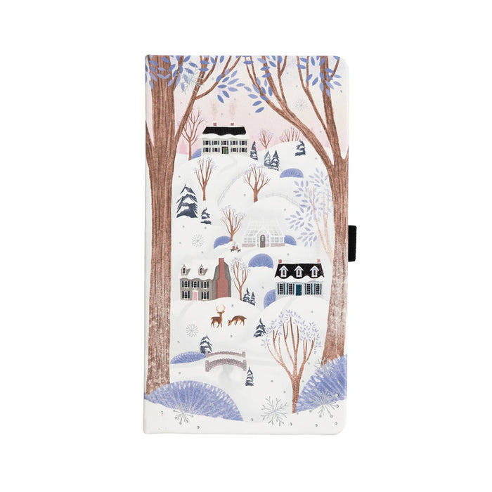Winter Village Dot Grid Notebook