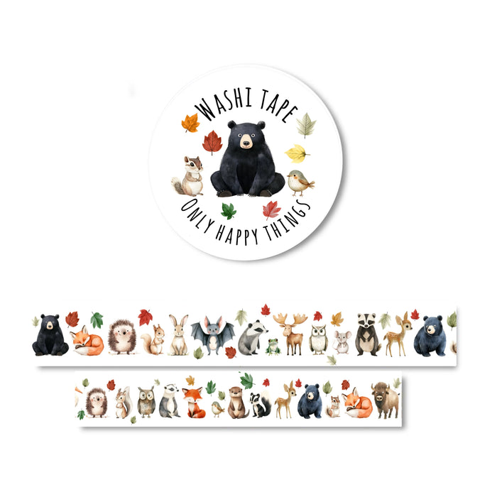 Forest Critters Washi Tape