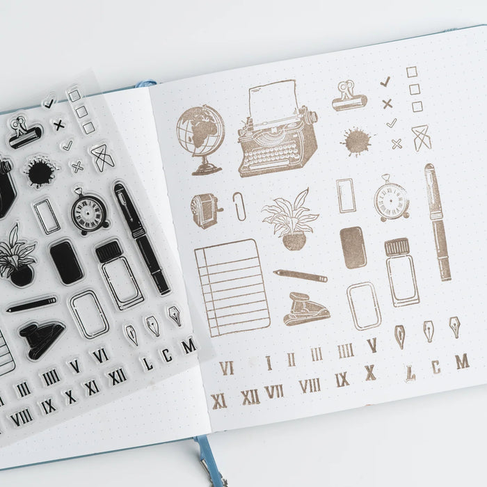 Acrylic Stamp Set - The Writer's Desk