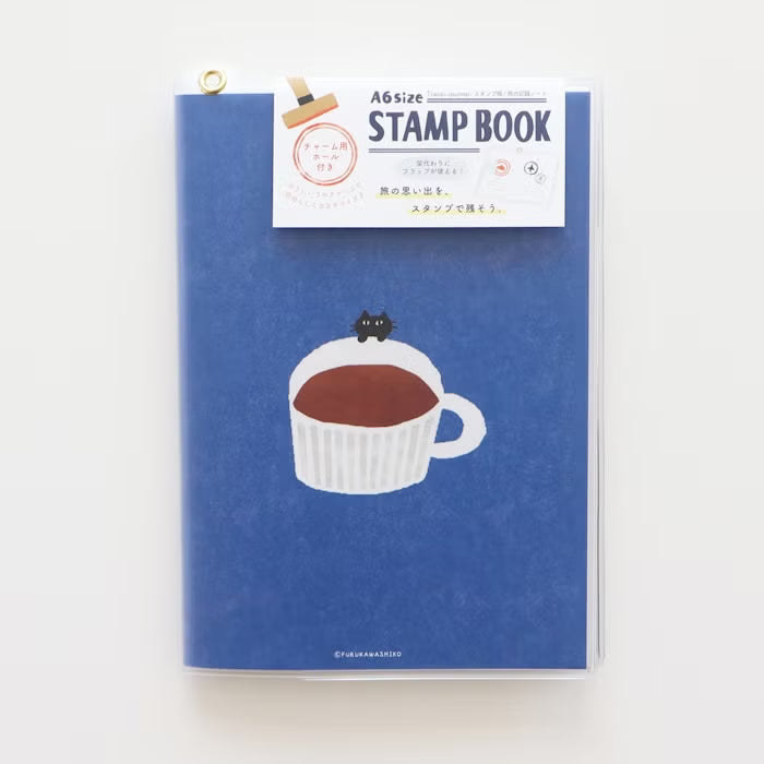 A6 Stamp Book / Travel Journal - Mug