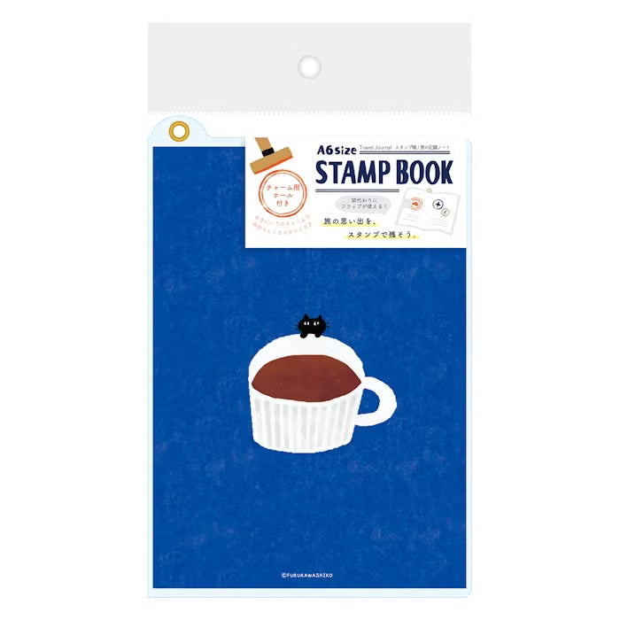 A6 Stamp Book / Travel Journal - Mug