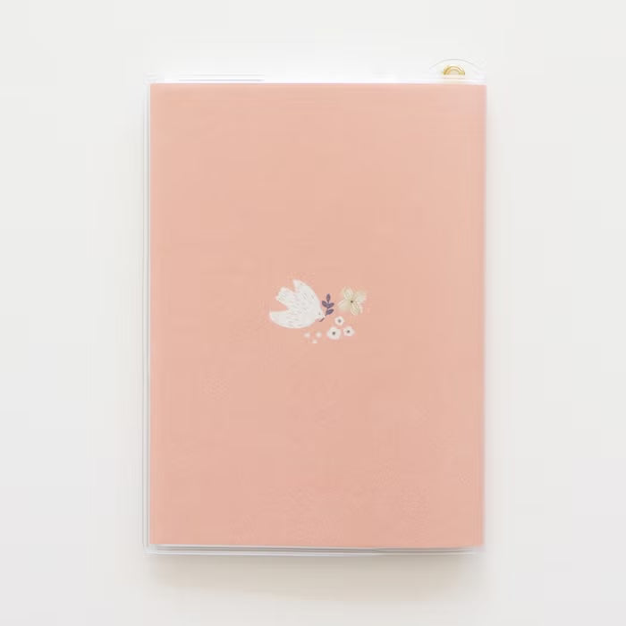 A6 Stamp Book / Travel Journal - Flowers & Little Birds