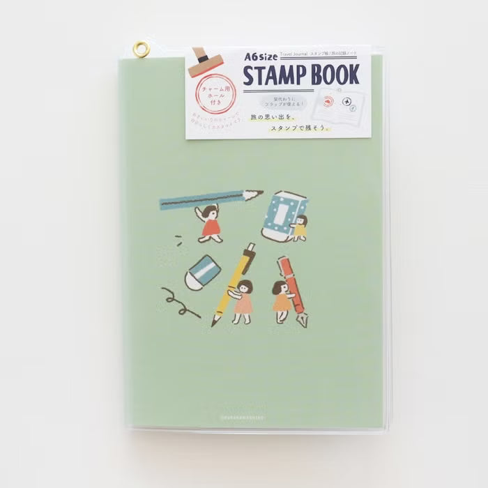 A6 Stamp Book / Travel Journal - Stationery