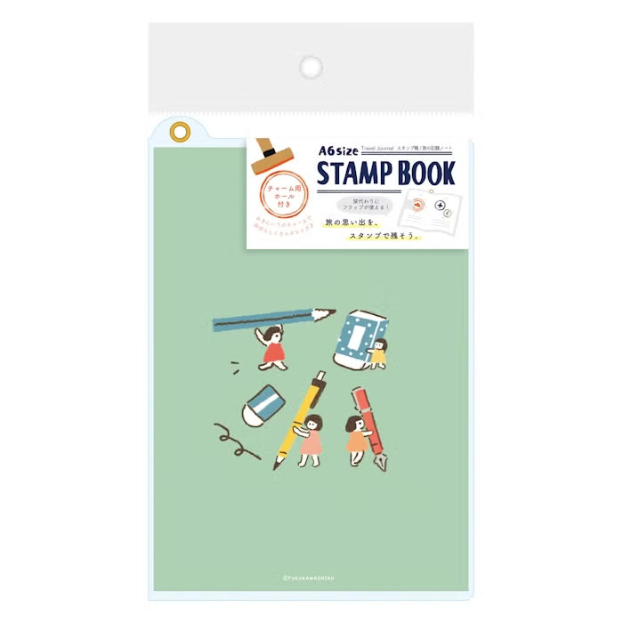 A6 Stamp Book / Travel Journal - Stationery