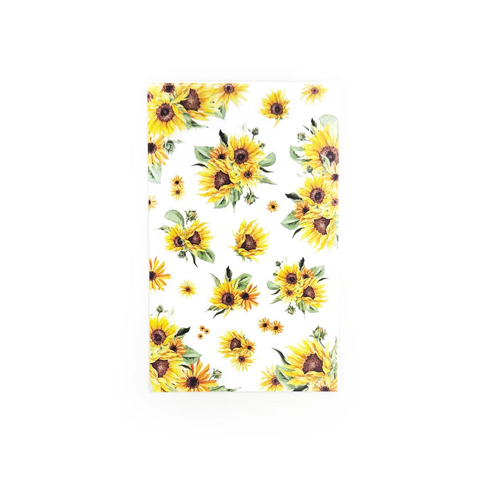 Yellow Florals Sticker Book