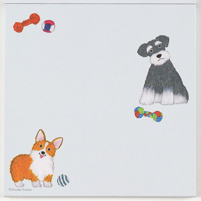 Yusuke Yonezu Square Memo Pad - Canine