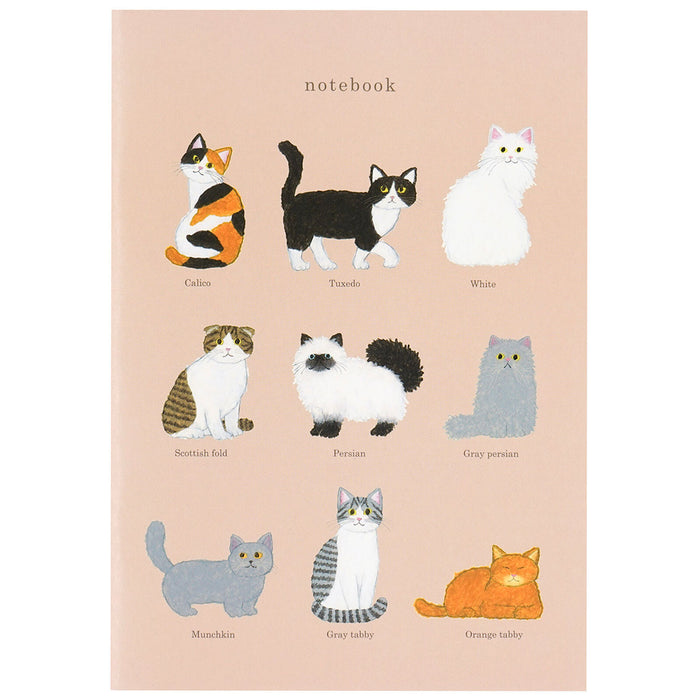 A5 5mm Graph Notebook - Yusuke Yonezu - Cat