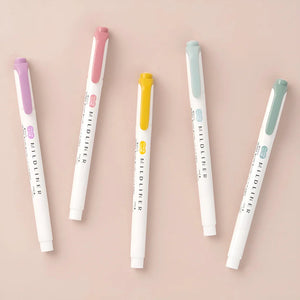 Zebra Sarasa Clip Gel Pens 0.4mm - 10 Colour Set