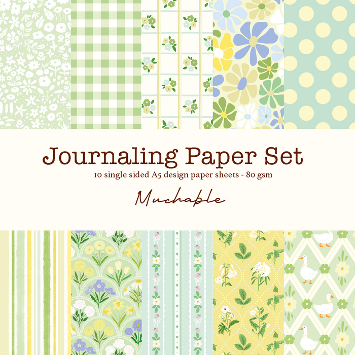 Journaling Paper Set - Green