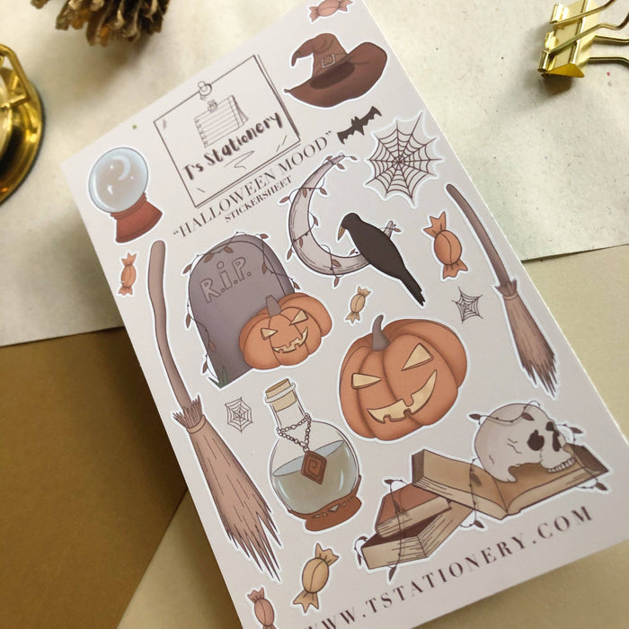 Halloween Mood Sticker Sheet