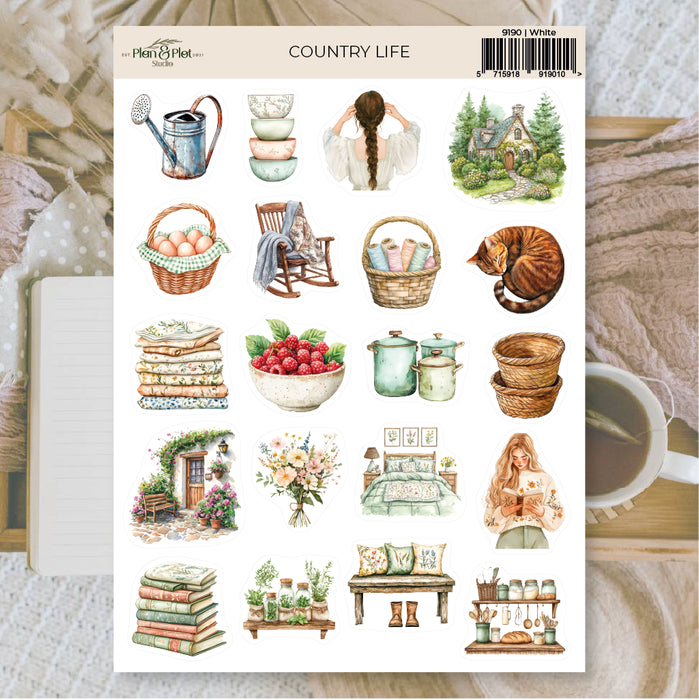 Country Life Sticker Sheet