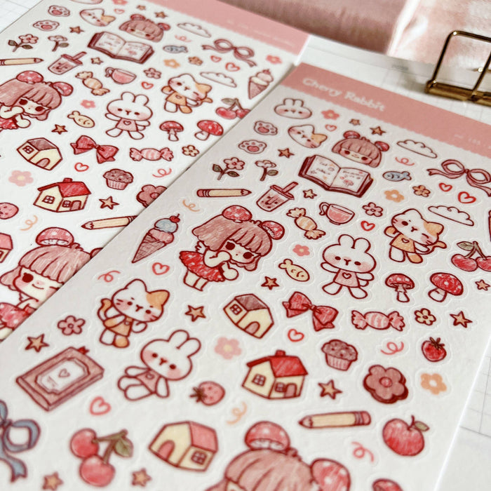 Sketch Doodles Washi Sticker Sheet