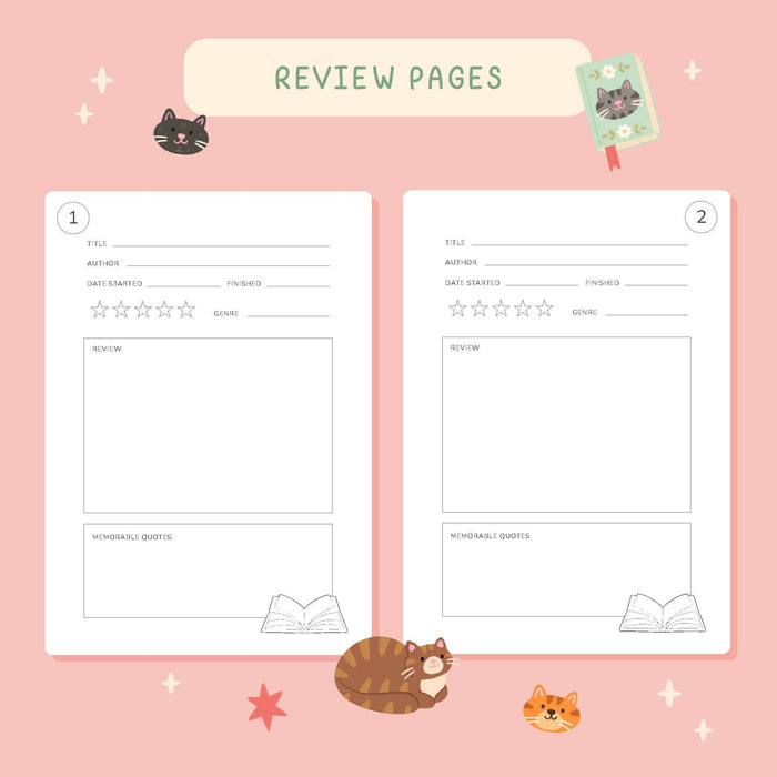Cats Reading Journal