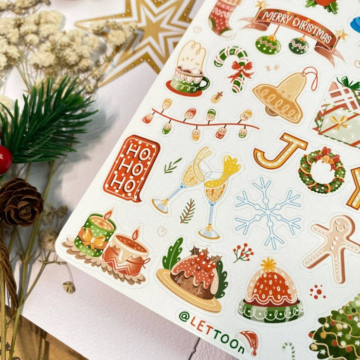 Christmas In My Heart Stickers