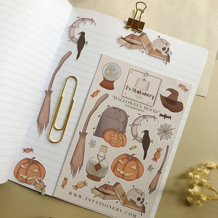 Halloween Mood Sticker Sheet