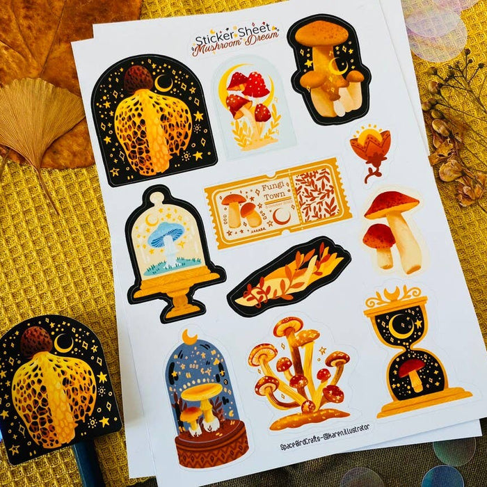 Mushroom Dream Sticker Sheet