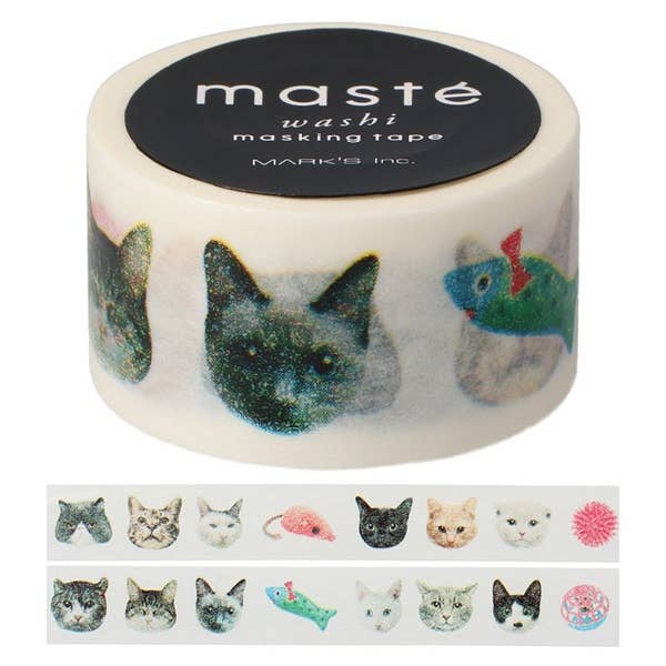 masté Masking Tape - Cat