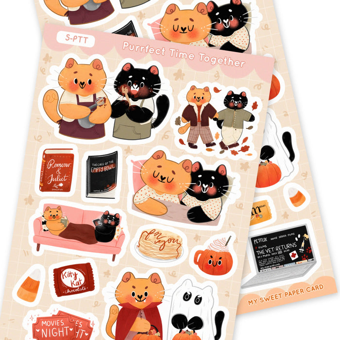 Purr-fect Life Together Stickers