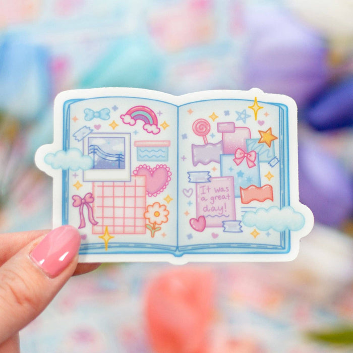 Journal Vinyl Sticker
