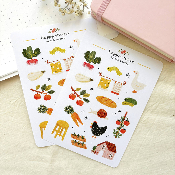 Countryside - Sticker Sheet