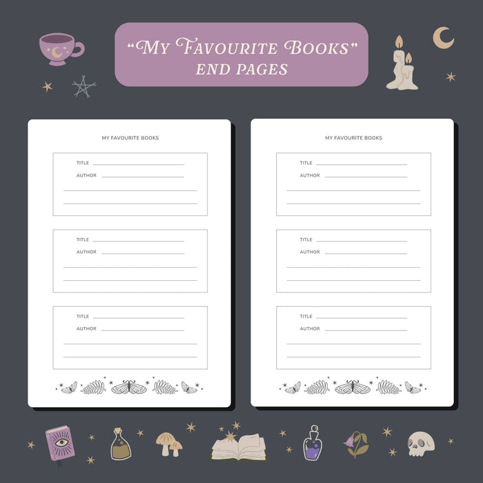 Whimsy Witch Reading Journal