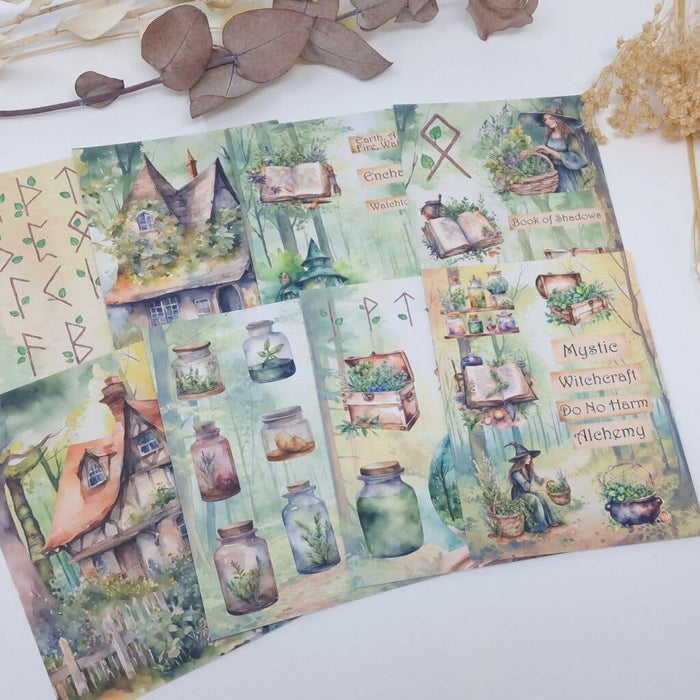 Earth Witches A7 (Mini) Scrapbook Paper Pack