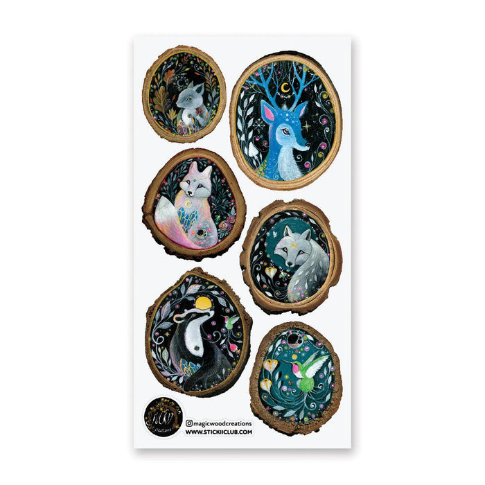 Fairytale Animals 2 Sticker Sheet