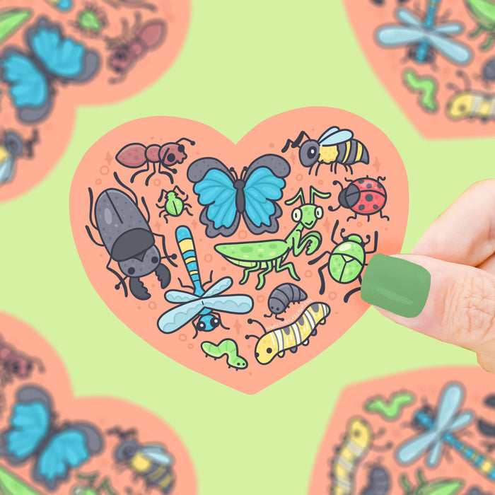 Cute Bugs Vinyl Sticker