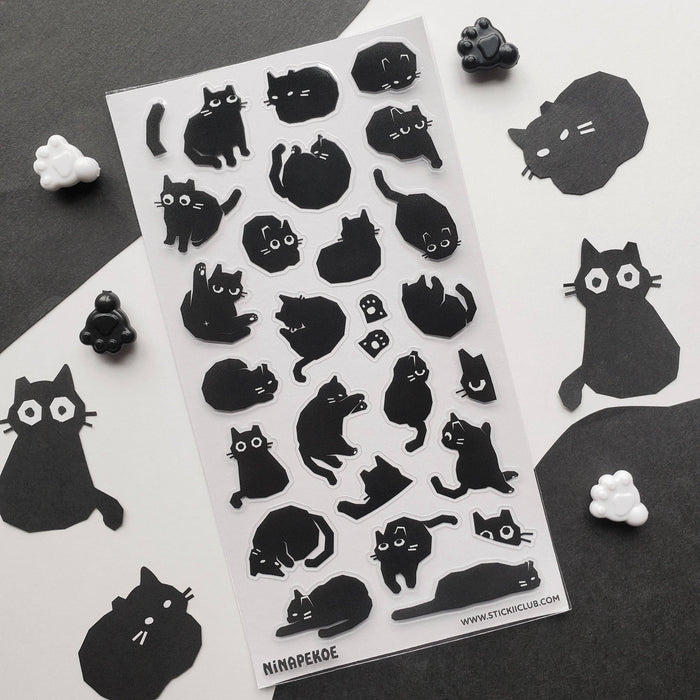The Night Meows Sticker Sheet