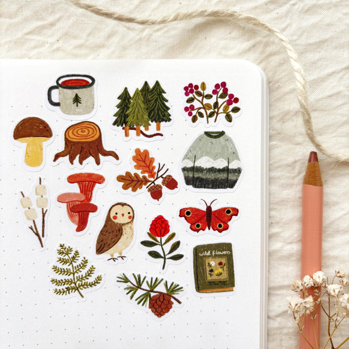 Forest Walks - Sticker Sheet