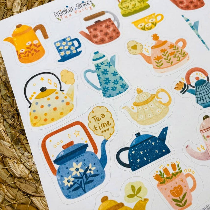 Tea Party Sticker Sheet