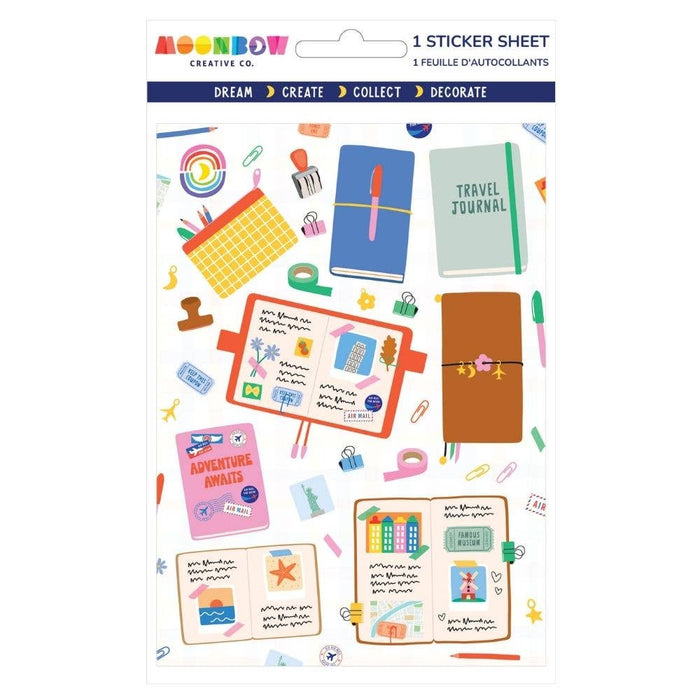 Roam Sweet Roam Glossy Sticker Sheet