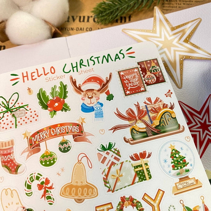 Christmas In My Heart Stickers
