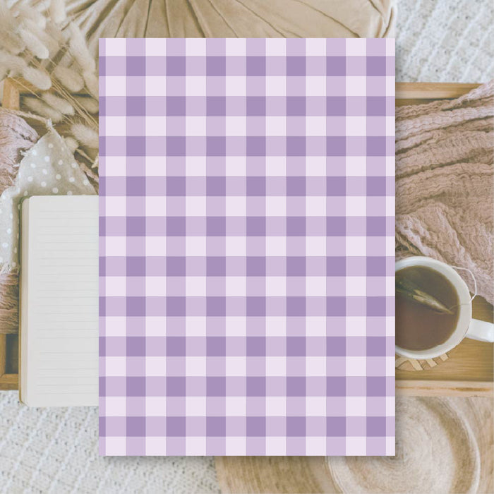 Gingham A5 Scrapbook Paper Pack