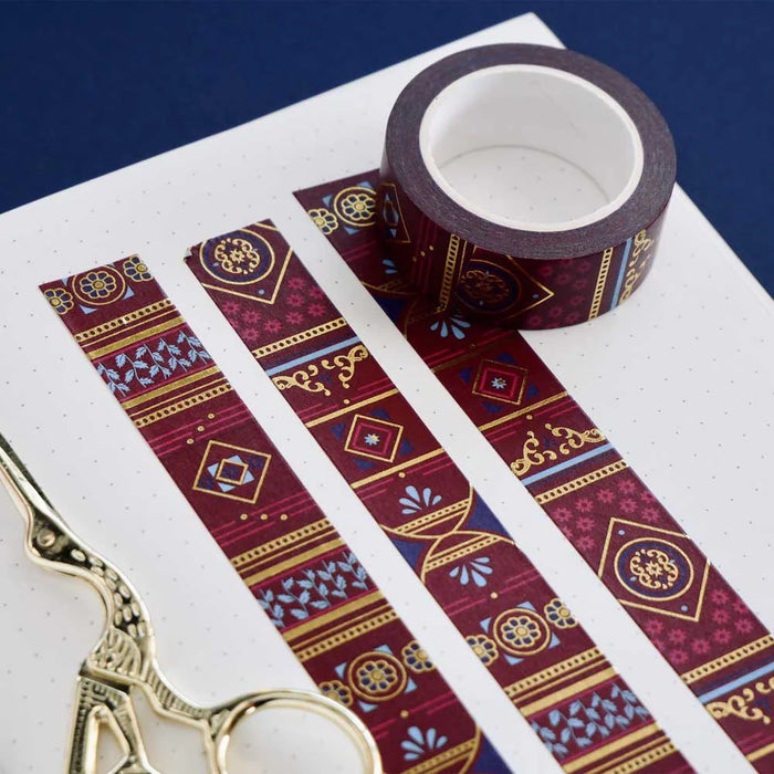 Aurum Washi Tape - Crimson