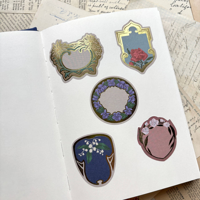 Paper Label Sticker Roll - French Perfume