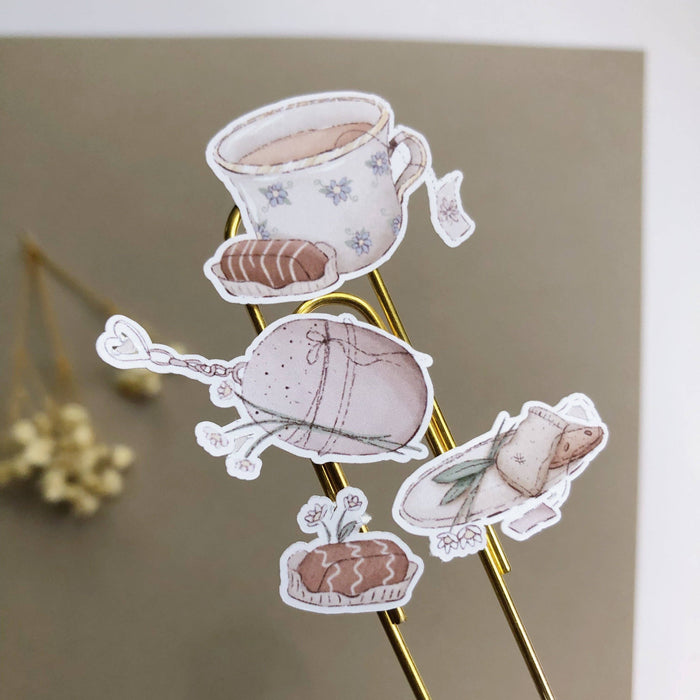 Tea Things Sticker Sheet