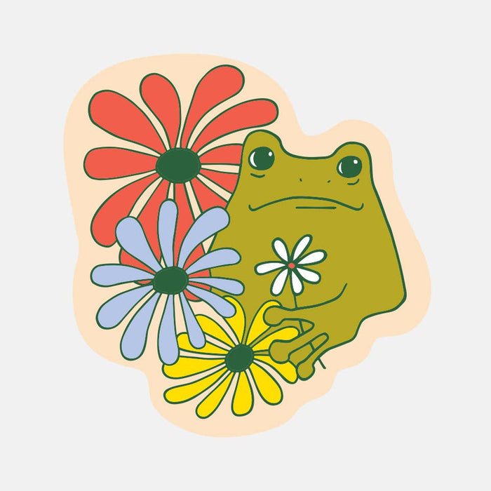 Froggy Vinyl Sticker