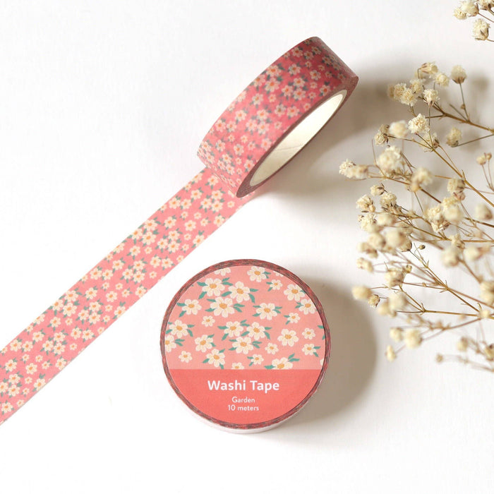 Blush Pink Floral Washi Tape