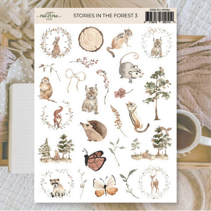 Stories in the Forest 3 Sticker Sheet